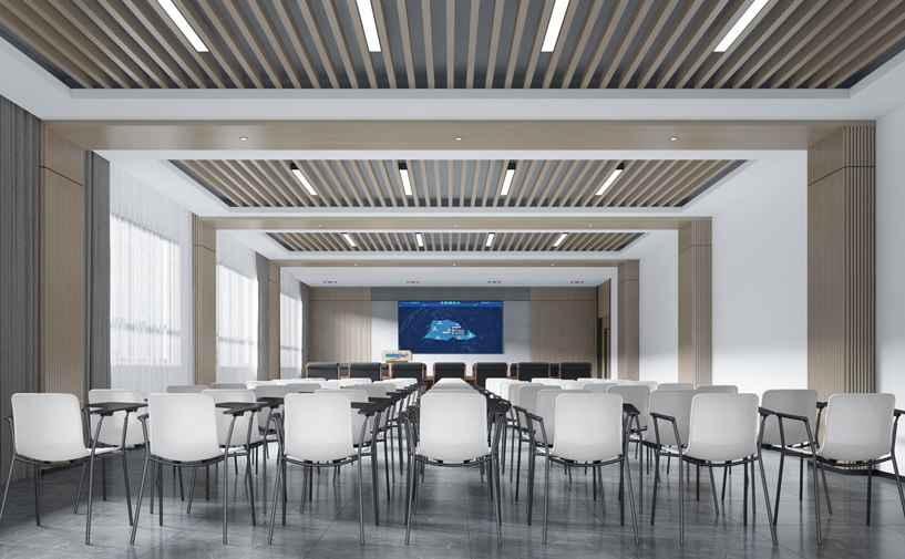 江西優寶新材料12000平產業園裝修